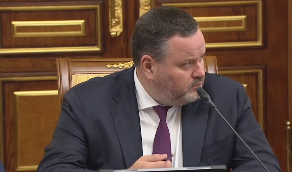 А. Котяков на совещании с Президентом РФ. Фото: скриншот трансляции