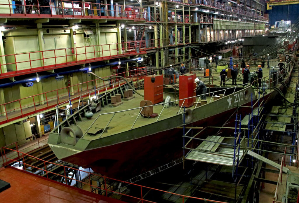 МРК "Удомля" / Фото: Telegram-канал ПАО "Амурский судостроительный завод"  📷
