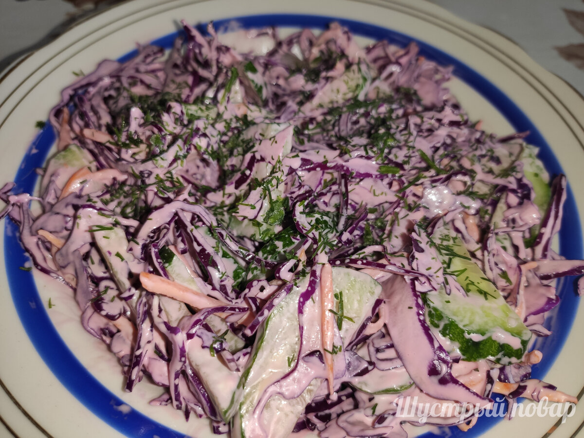 Салат «Весенний» – моя спонтанная импровизация