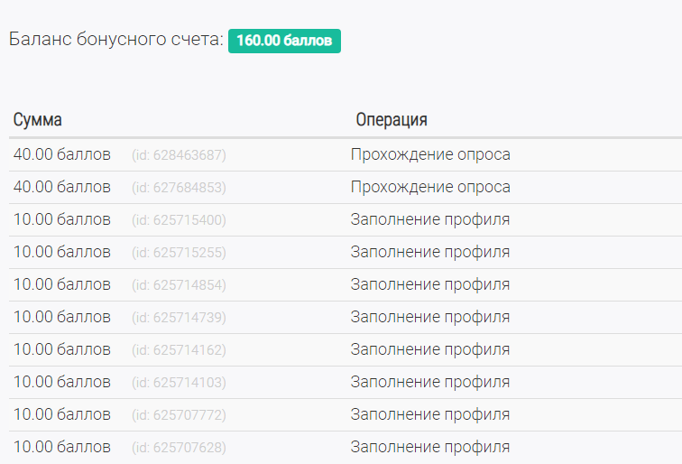 Мой личный кабинет на сервисе. 