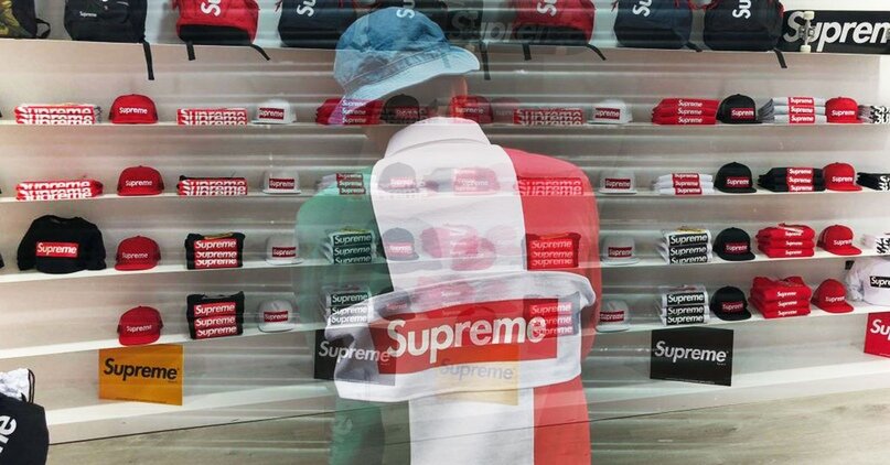 фото прилавка Supreme Italy
 