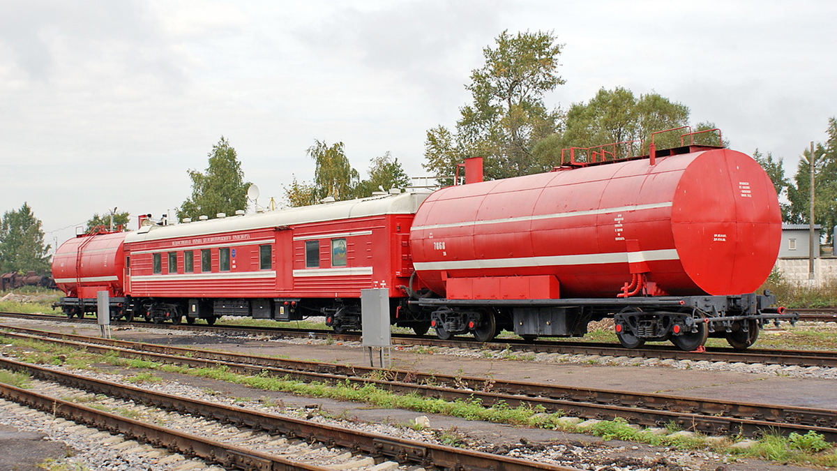 Пожарный поезд