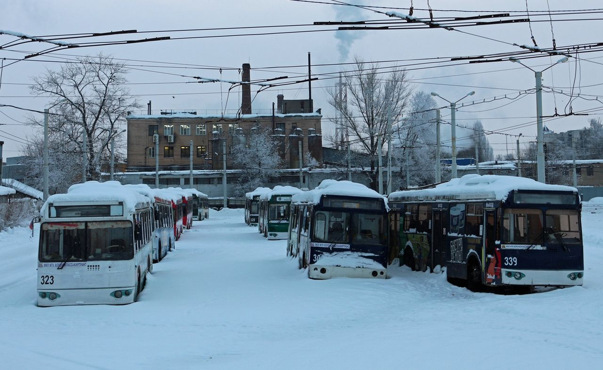 Троллейбусный парк им. Лебедева, зима 2019 года
Анастасия Романова, "Моё - online"