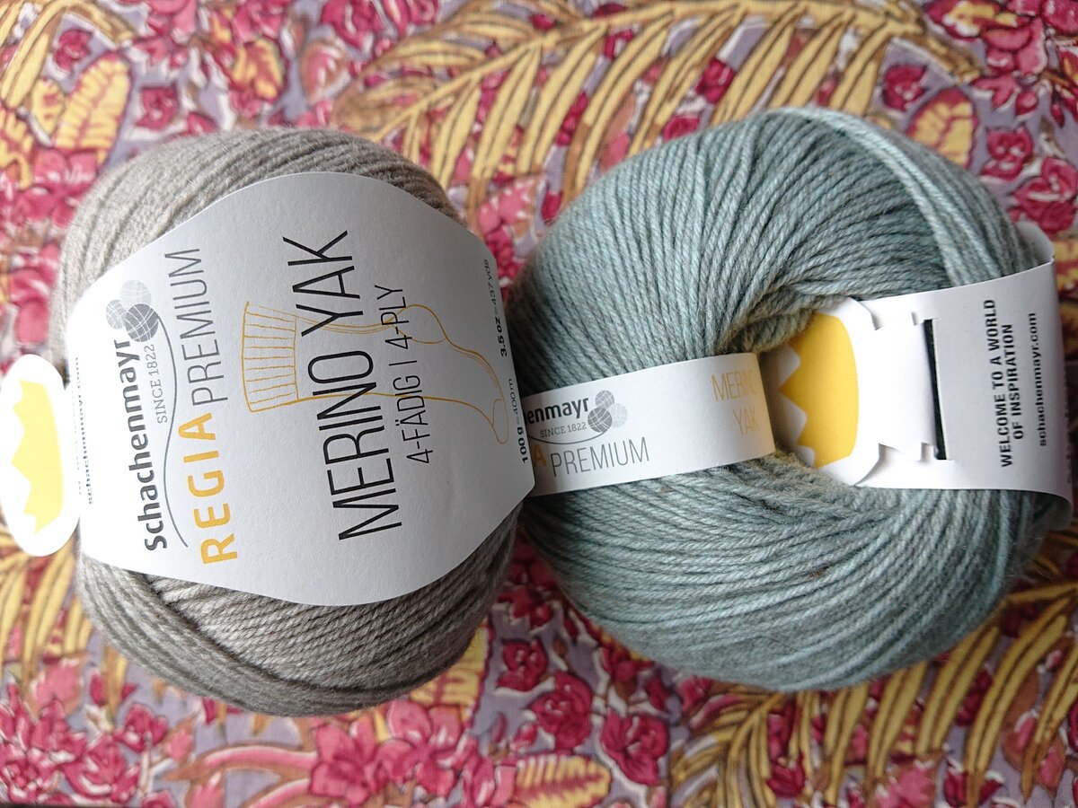 Пряжа Schachenmayr REGIA Merino Yak, фото автора
