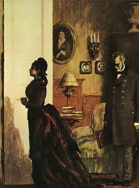 Иллюстрация к роману"Анна Каренина"