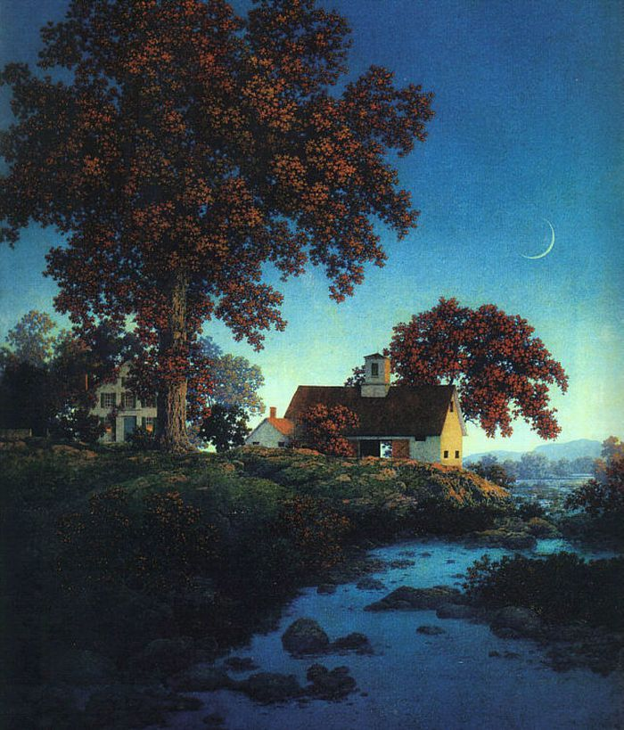 Maxfield parrish картины