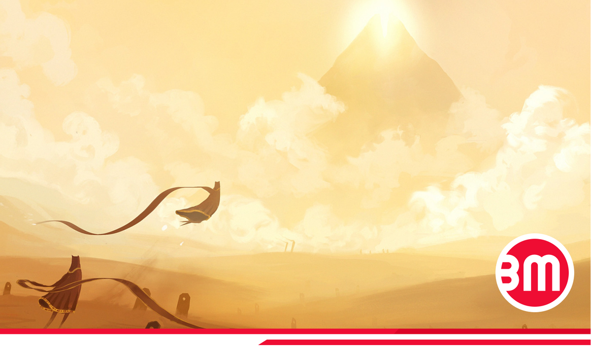Кадр из игры Journey, Thatgamecompany