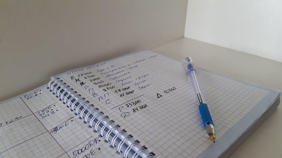 Как я веду семейный бюджет