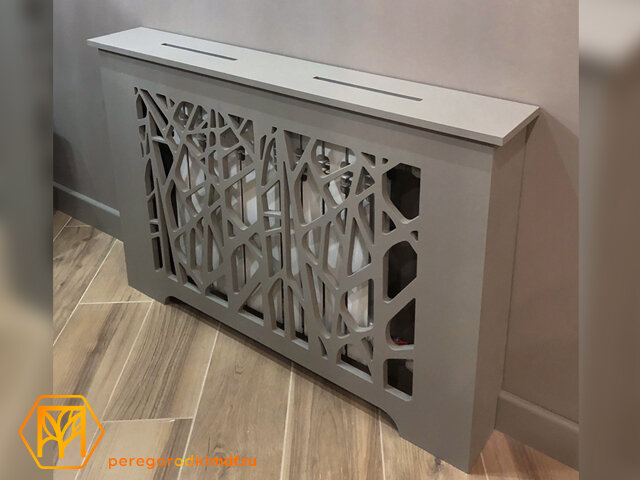 Декоративный экран на радиатор