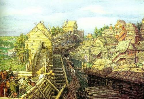   Древняя Москва Далекий-далекий 1147 год.-2
