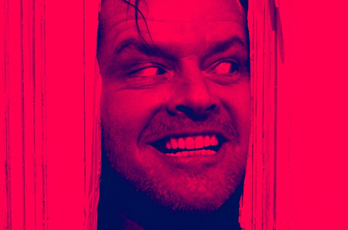 Кадр из х/ф «Сияние» (1977 г., реж. Стенли Кубрик)