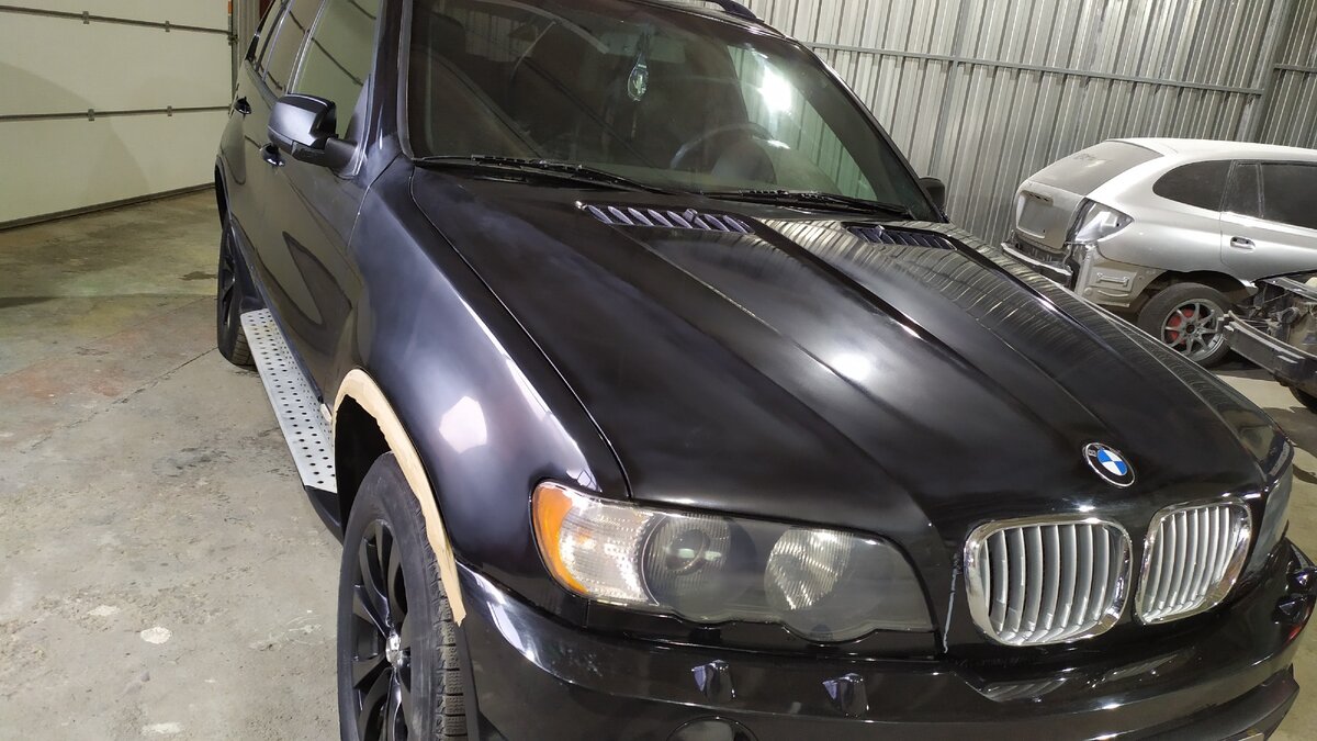 Снимаем слой лака (незначительный)