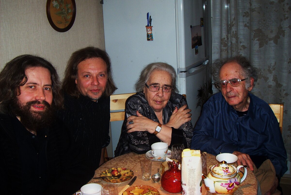 Игумен Евмений, Сергей Калугин, Зинаида Миркина, Григорий Померанц