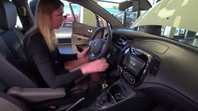 Рулевое управление обновленного Рено Каптюр