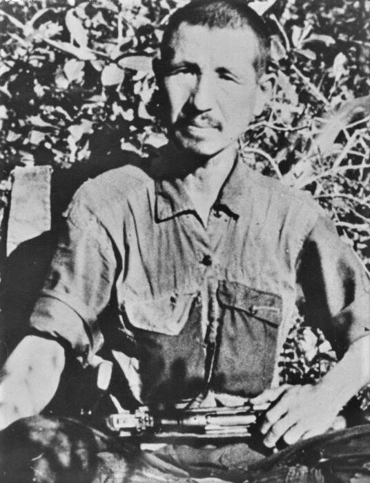 На фото легендарный партизан, продолжавший воевать 30 лет после окончания войны