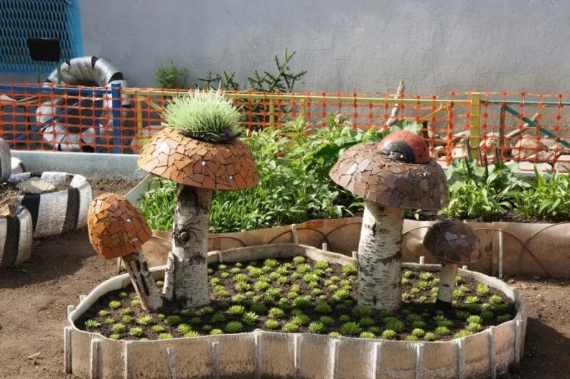 Украшения для сада — 100 фото необычных декоративных идей оформления дизайна