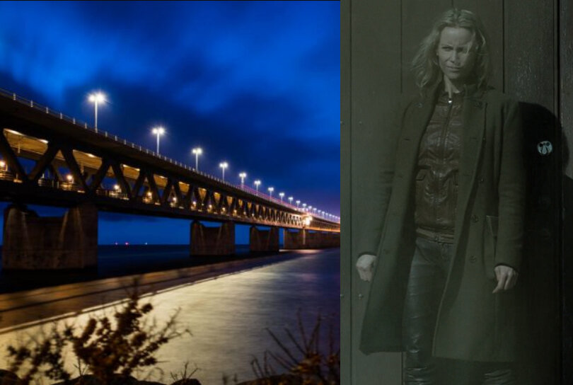 Мост( криминальный  сериал). Снят по сценарию Бьёрна Стейна. В главной роли София Хелин