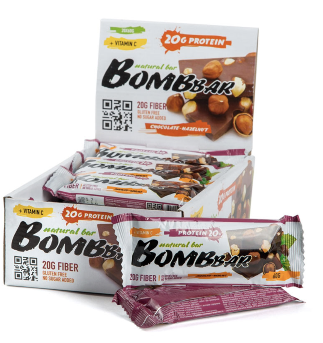 Батончик протеиновый "Bombbar"