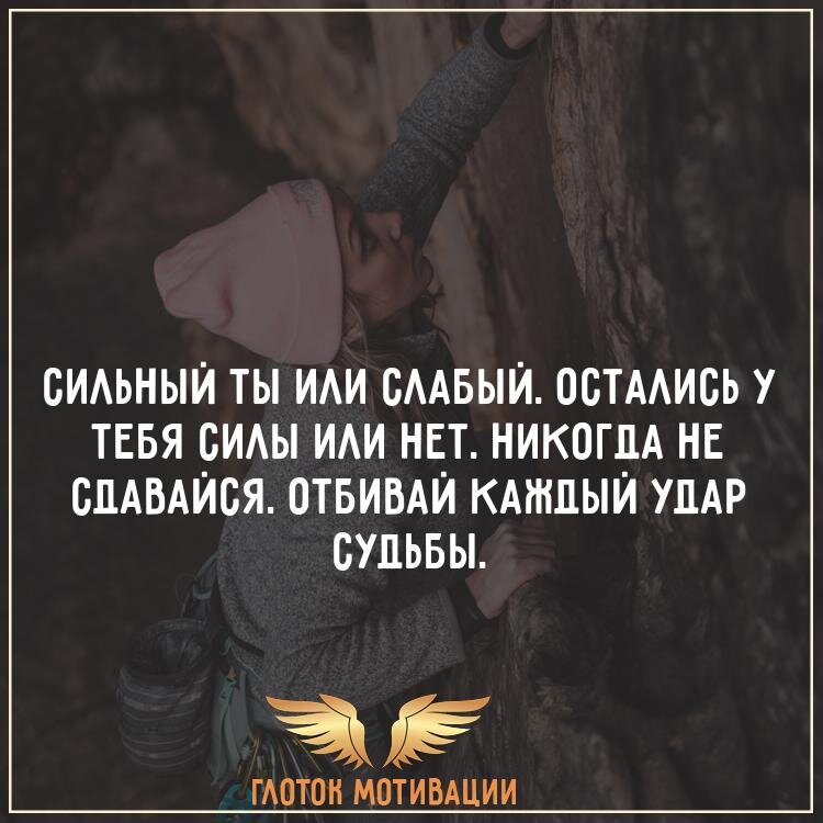 Статусы «Я не сдамся»