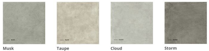 Керлит Гранж: Musk - Taupe - Cloud - Storm.