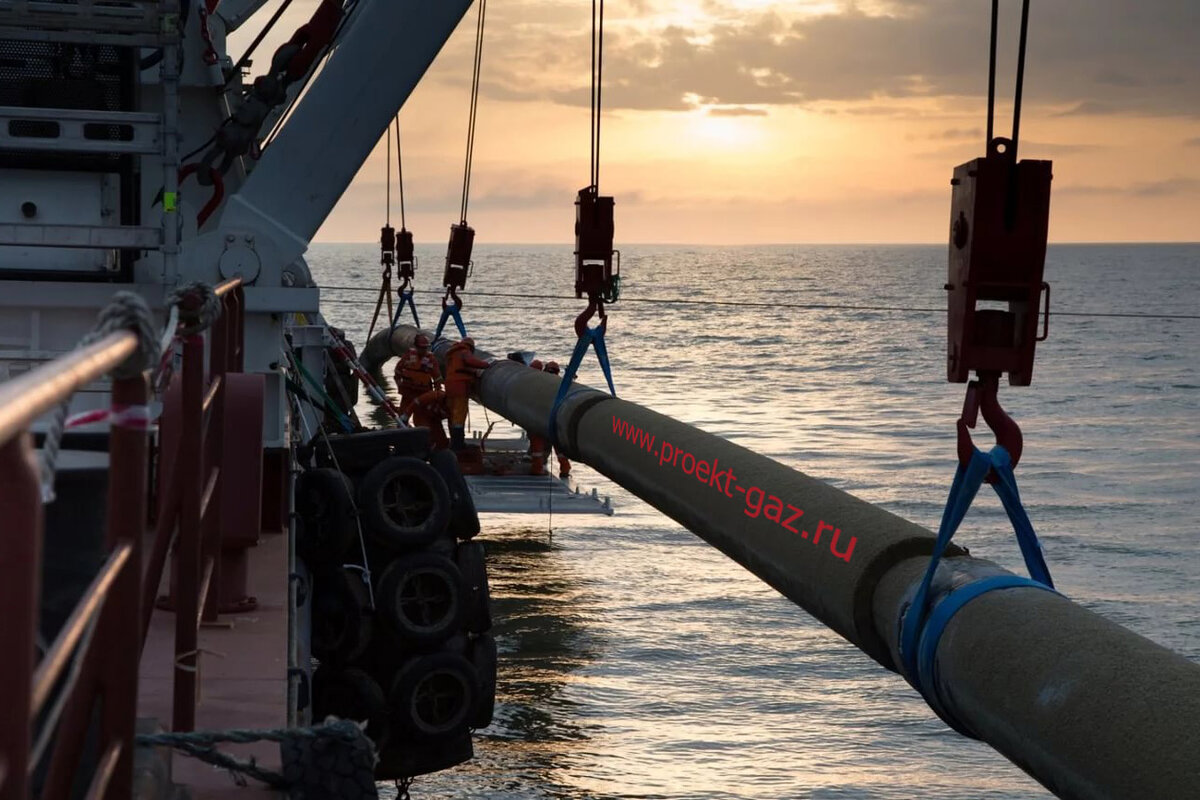 Строительство газопровода "Северный поток-2"