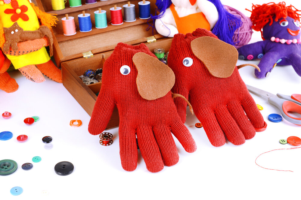 Куклы перчатки для домашнего кукольного театра