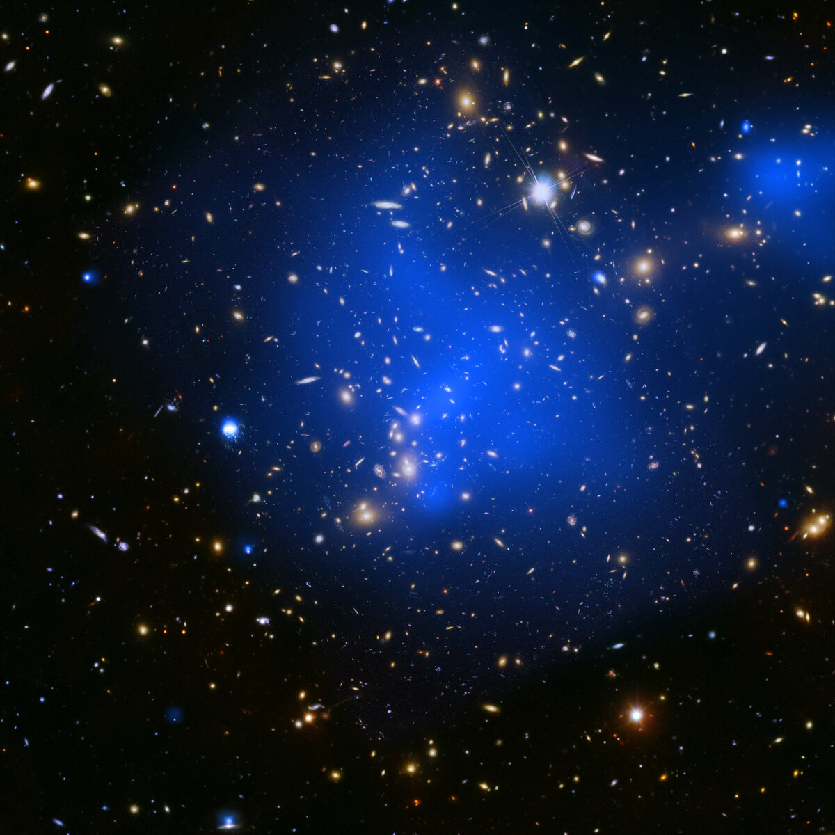 Картинки космических объектов. Galaxy Cluster Abell 2744. Галактика кластер Пандоры. Скопление галактик Абель. Космос звезды.