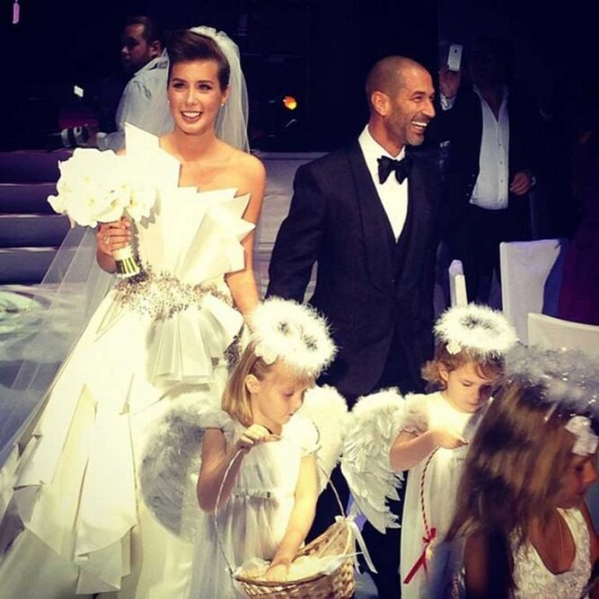 Свадьба Кети Топурии и Льва Гейхмана. Фото: instagram.com/keti_one_official