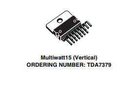 Микросхема TDA7379.