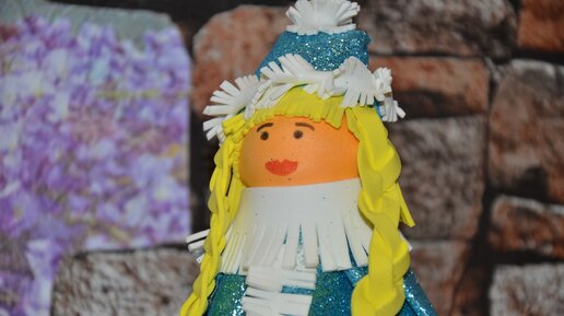 Кукла из фоамирана (фома) ручной работы - Фофуча