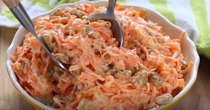 В советское время ни один праздничный стол не обходился без морковного салата. 