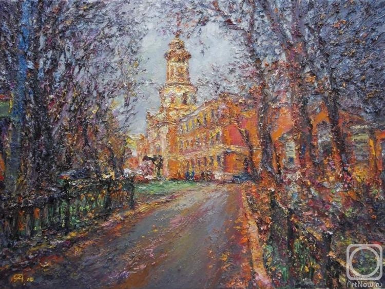 Сущёвская пожарная часть. День. Худ. Д. Якимов