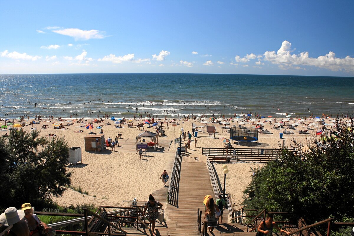 калининград пляжный отдых на море летом