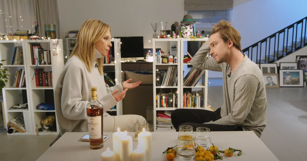 Алена Долецкая в гостях у Александра Петрова