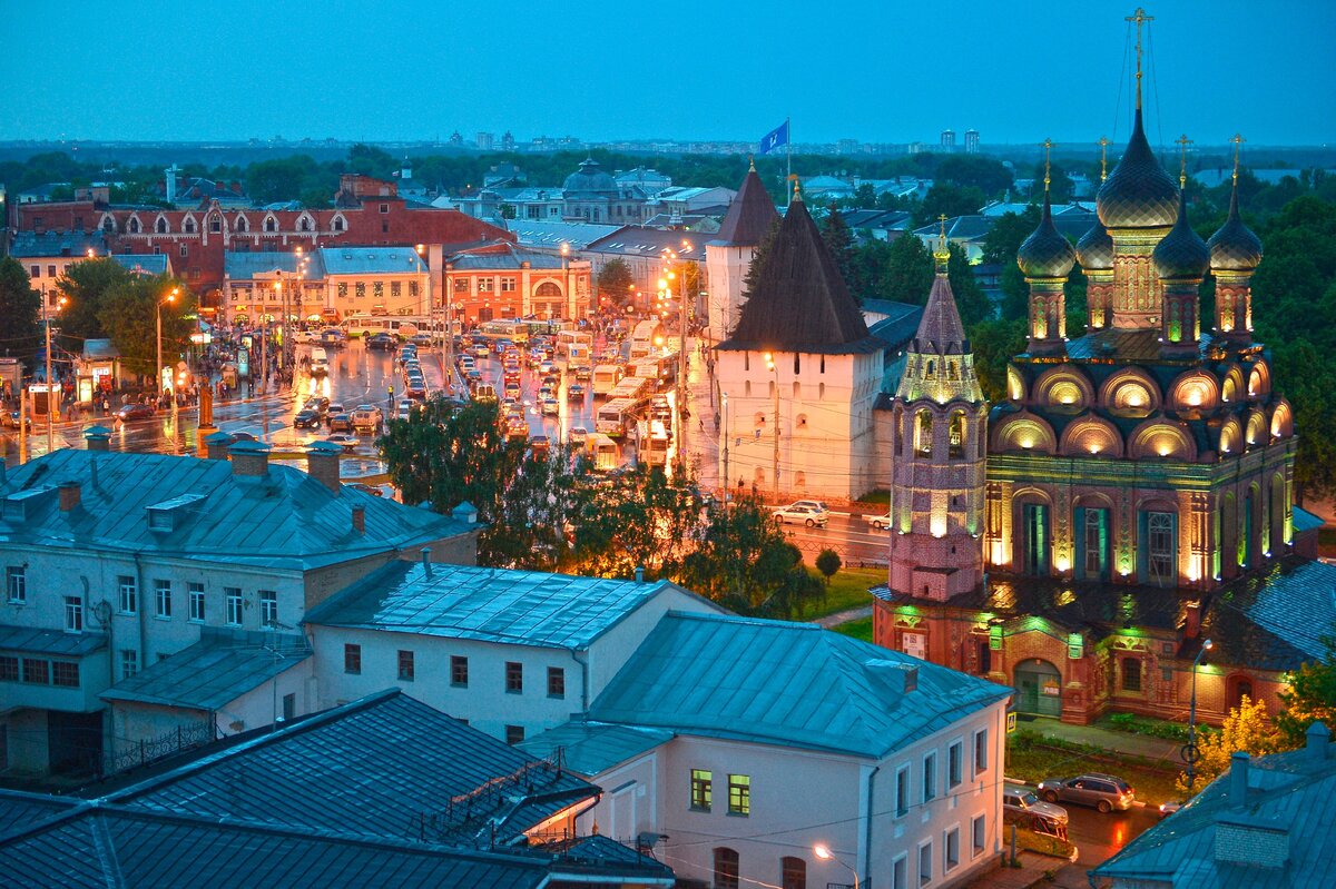Ярославль исторический центр города