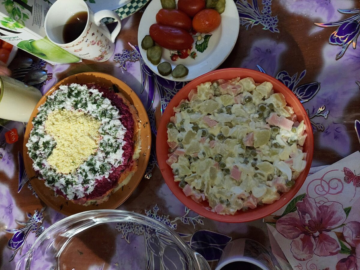 Любимые  салаты, которые можно приготовить буквально за пол часа. 