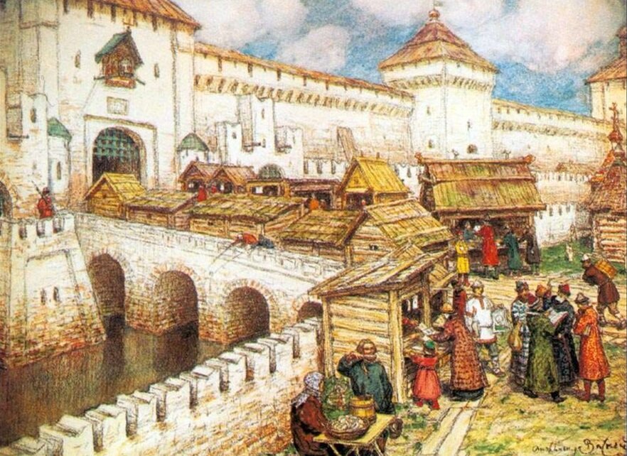 Московский Кремль при Иване Грозном