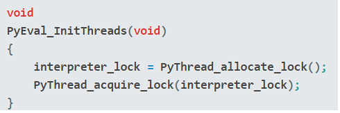  Весь код C в интерпретаторе должен удерживать эту блокировку при выполнении Python.  Гвидо сначала построил Python таким образом, потому что он прост, и каждая попытка удалить GIL из CPython стоила однопоточным программам слишком большой производительности, чтобы оправдать выгоды от многопоточности.