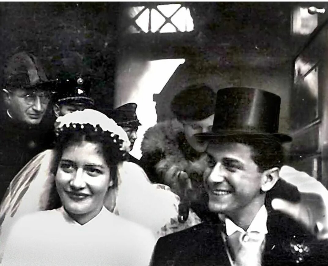 Свадьба Марии и Фредерика, 1938 год. Источник: Яндекс картинки