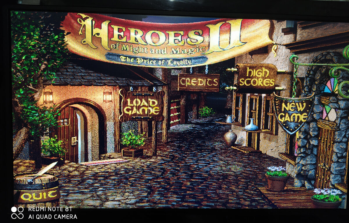 "Рыцарский зал" второй части Героев.