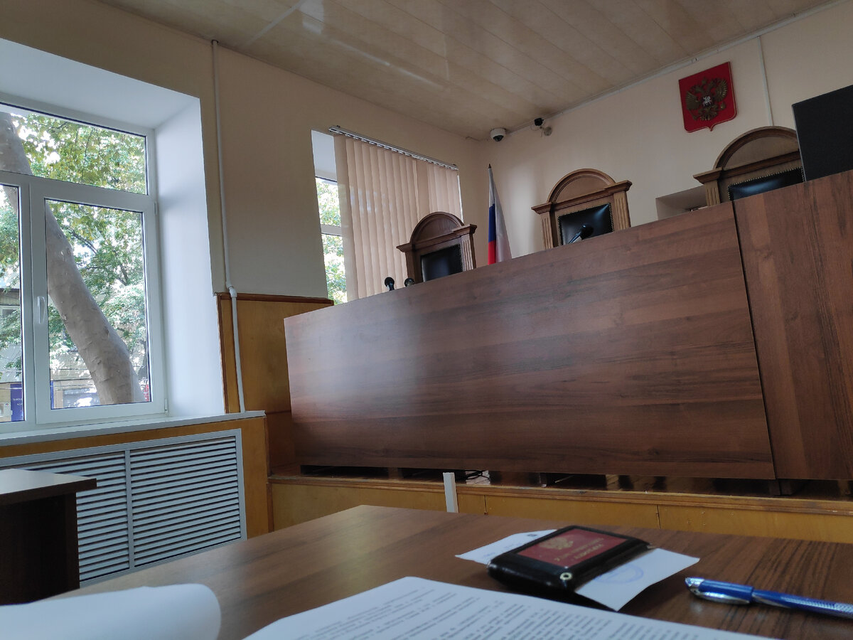 В зале суда ВС респ. Дагестан.