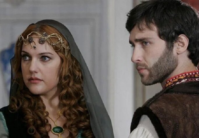 Кадр из турецкого сериала "Великолепный век"