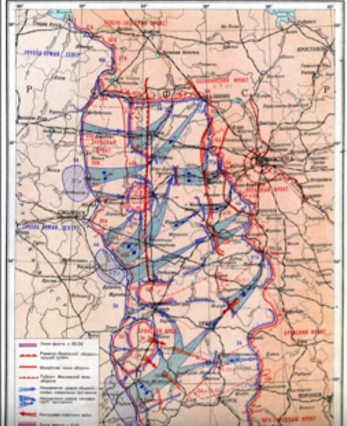 Оборонительное сражение советских войск под Москвой 30.09-30.10.1941 г.