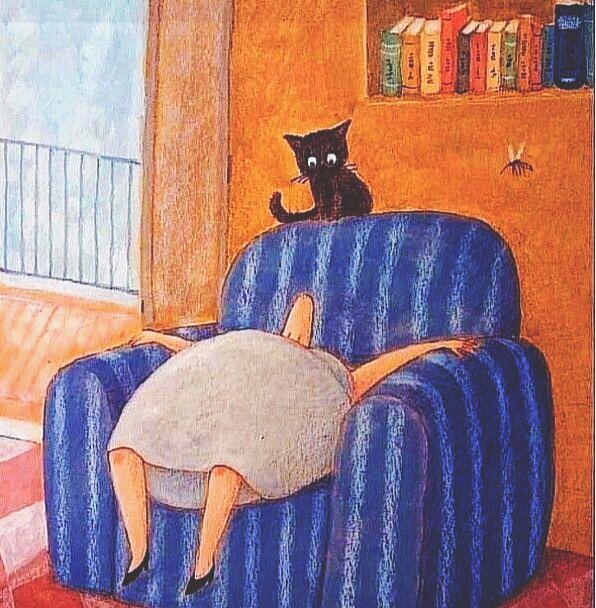 Лежачий человек