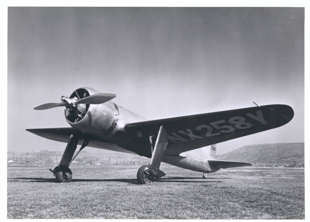 Hughes H-1 Racer. Вид спереди. Фото: UNLV Digital Collections