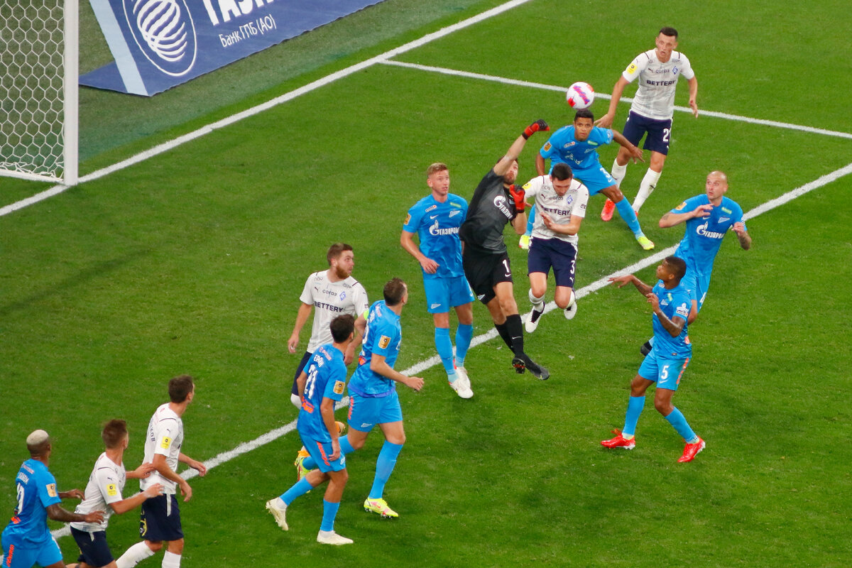 Петербургский "Зенит" обыграл "Крылья Советов" со счётом 2:1, фото: Максим Константинов, P1spb.ru