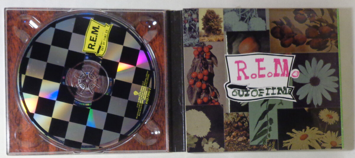 R.E.M. "Out Of Time" CD + DVD-Audio 5.1 cover 