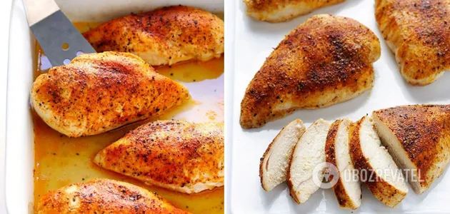 Рецепт сочного куриного филе