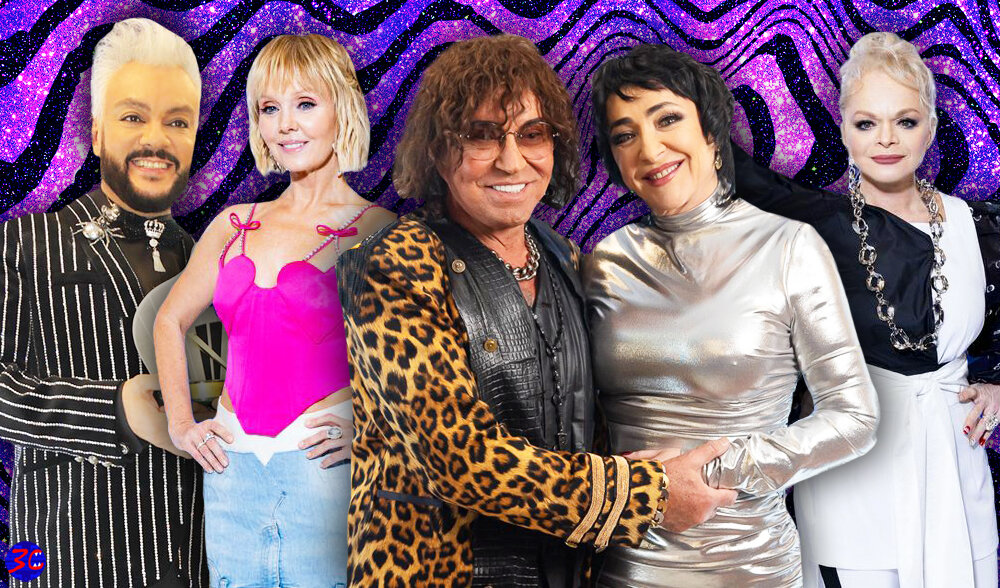 Филипп Киркоров, Валерия, Валерий Леонтьев, Лолита и Лариса Долина на "Песне года 2021" (коллаж автора, источник: instagram.com/p/CXgm8rwoTIw/)