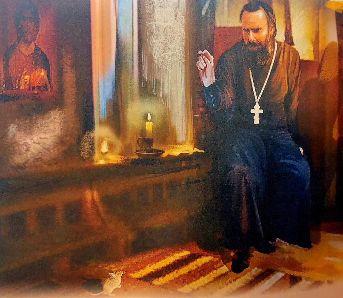 Иллюстрация из книги "Можно ли муравью ходить в Храм". Фото мое